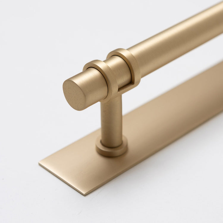 Solid Brass Plain Kitchen Pull Handles & Knobs