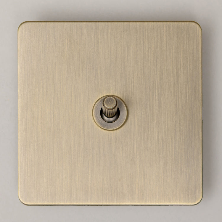 Antique Brass Switches and Sockets - B Series