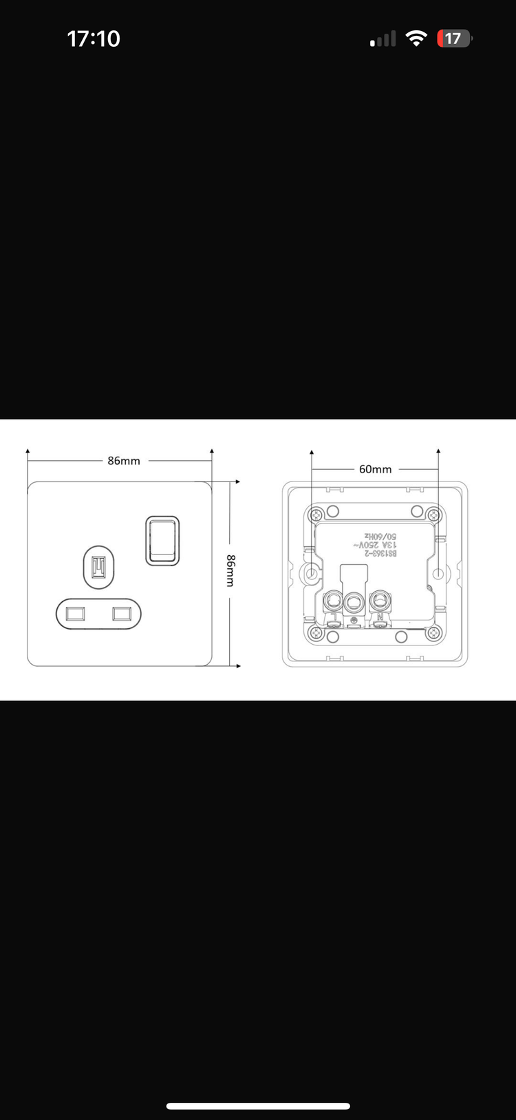 Satin Brass Switches and Sockets - B Series