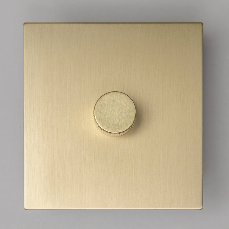 Satin Brass Switches and Sockets - J Series