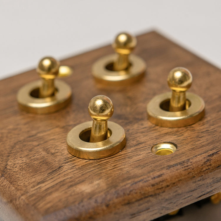 Black Walnut Switches and Sockets - W Series